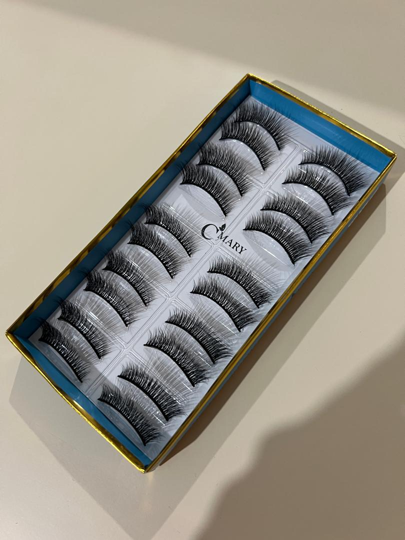 مژه یکسره طبیعی 3d مویی سیماری